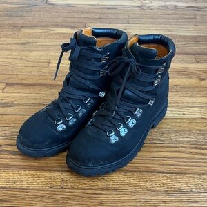 Vibram Black Men's Hiking Boots